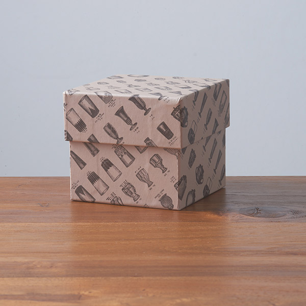 廣田硝子　大正浪漫　そば猪口　つなぎ格子