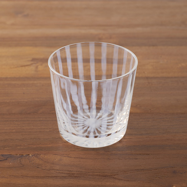 廣田硝子　大正浪漫　そば猪口　十草