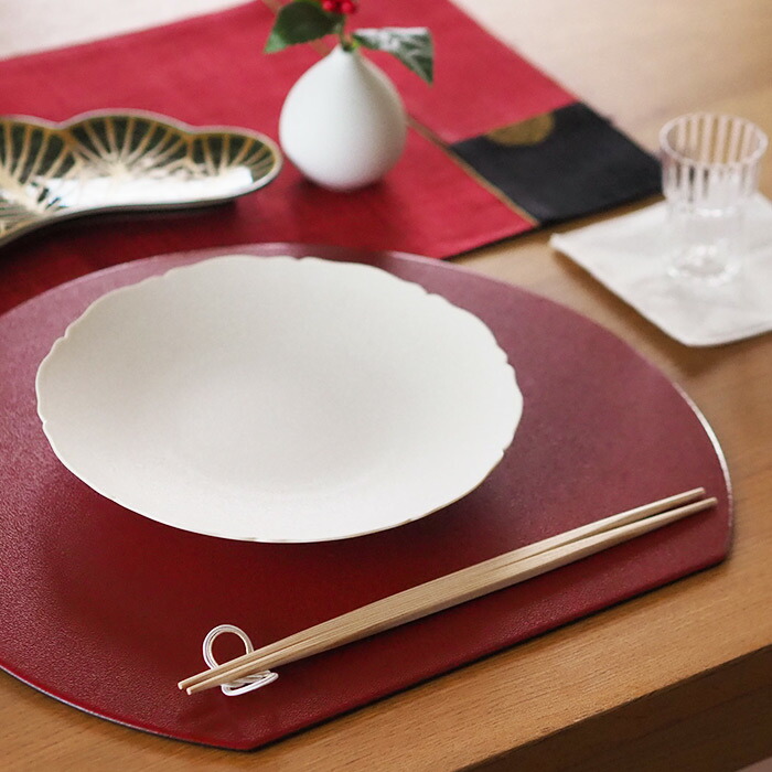 よろしぃおあがり×香紡縁　あわじらんちゅう　水引祝箸　白