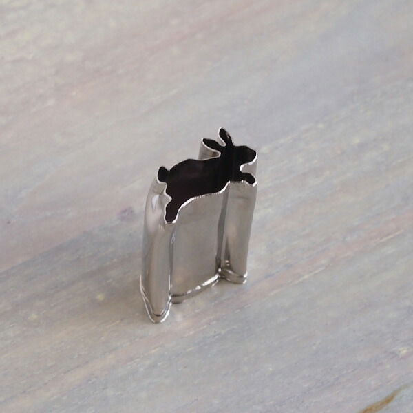 抜き型　うさぎ　横　小小