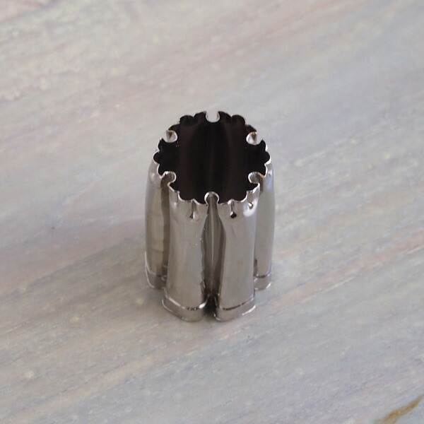 抜き型　雪輪　小