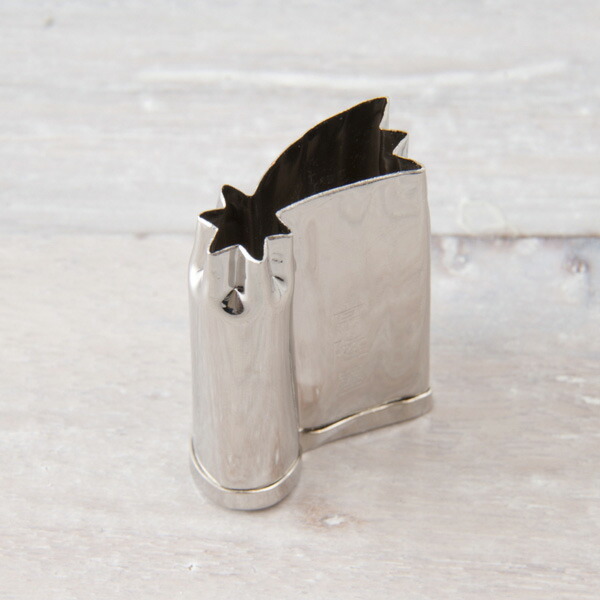 抜き型　流れ星