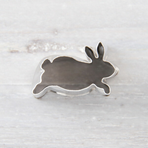 抜き型　うさぎ　横　小