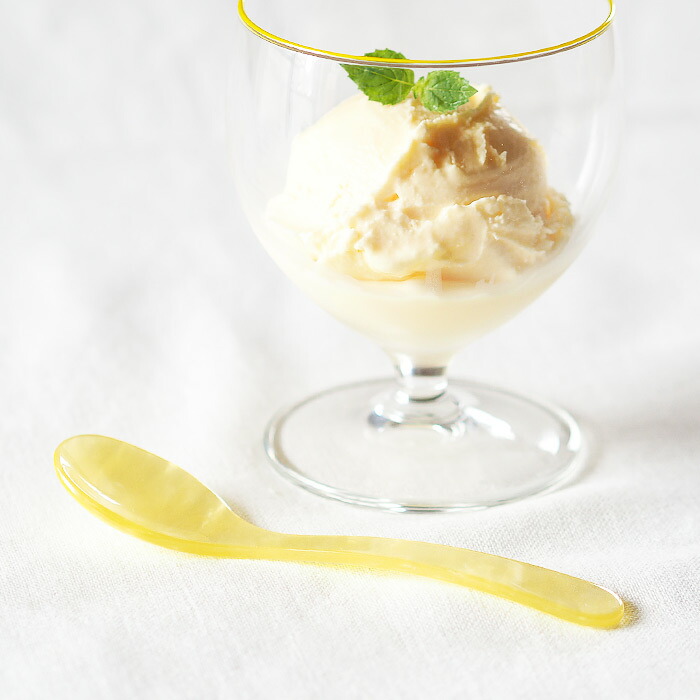 ハイムゾーネ　エッグスプーン　イエロー　/　Heim　Sohne