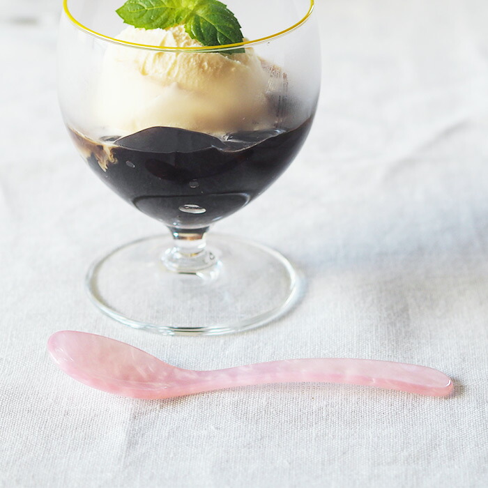 ハイムゾーネ　エッグスプーン　ピーチ　/　Heim　Sohne