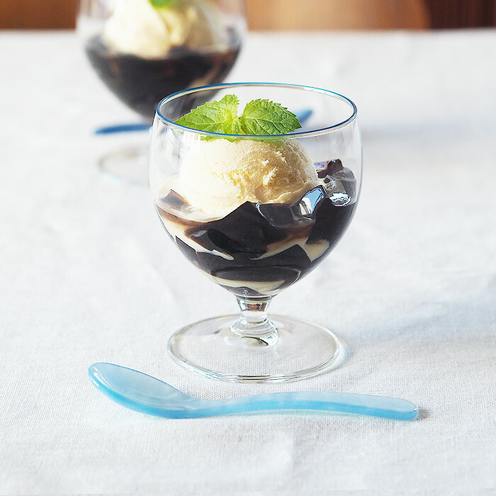 ハイムゾーネ　エッグスプーン　アクア　/　Heim　Sohne