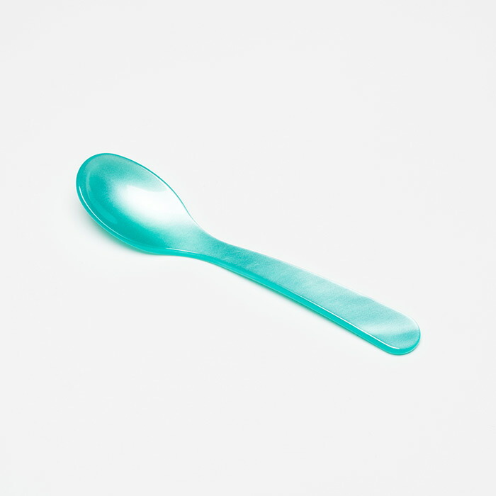 ハイムゾーネ　エッグスプーン　ターコイズ　/　Heim　Sohne