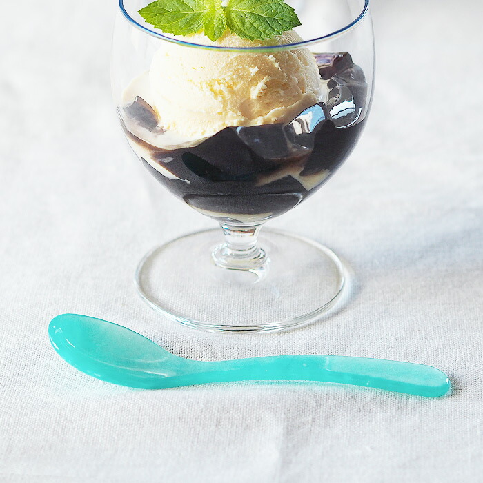 ハイムゾーネ　エッグスプーン　ターコイズ　/　Heim　Sohne