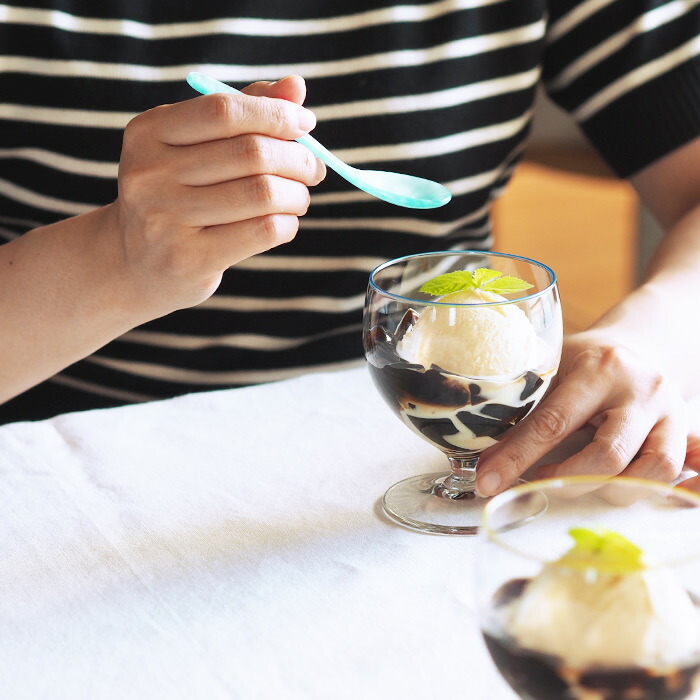 ハイムゾーネ　エッグスプーン　ターコイズ　/　Heim　Sohne