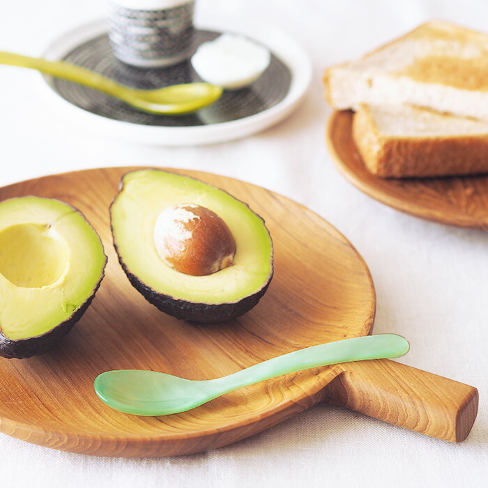 ハイムゾーネ　エッグスプーン　アップル　/　Heim　Sohne