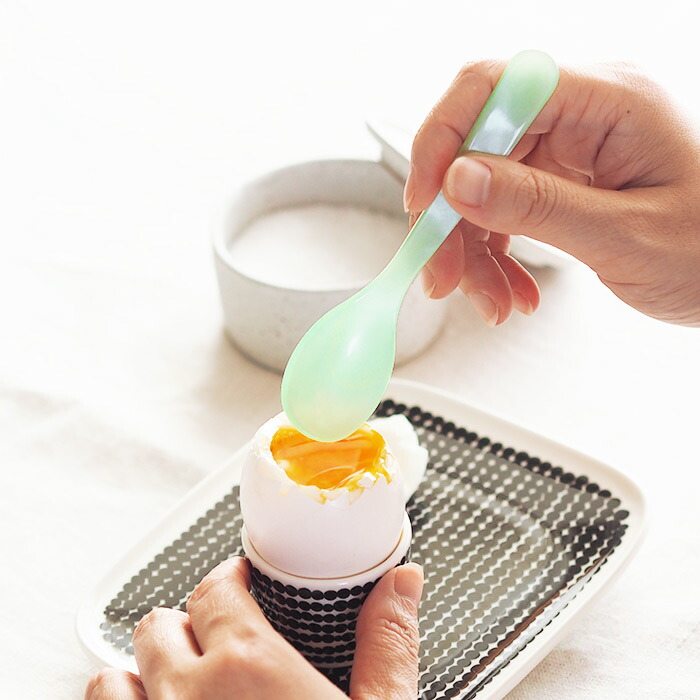 ハイムゾーネ　エッグスプーン　アップル　/　Heim　Sohne