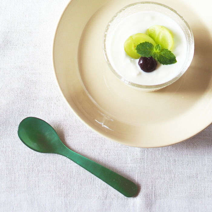 ハイムゾーネ　エッグスプーン　モス　/　Heim　Sohne