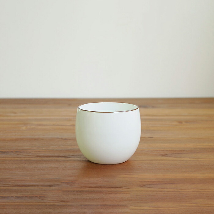 白山陶器　ベーシック　煎茶　白マット　※