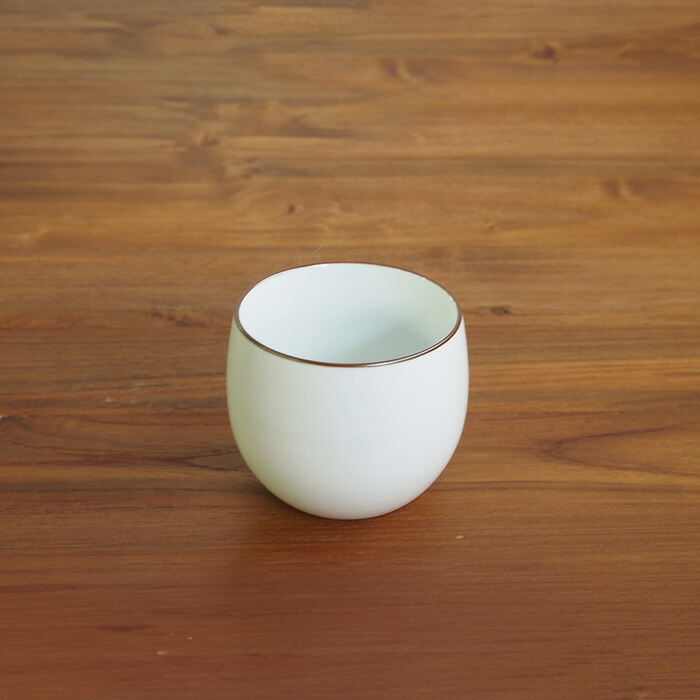 白山陶器　ベーシック　煎茶　白マット　※