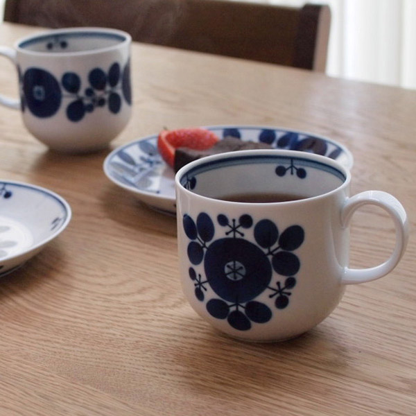 白山陶器　BLOOM　マグ　ブーケ　/　HAKUSAN