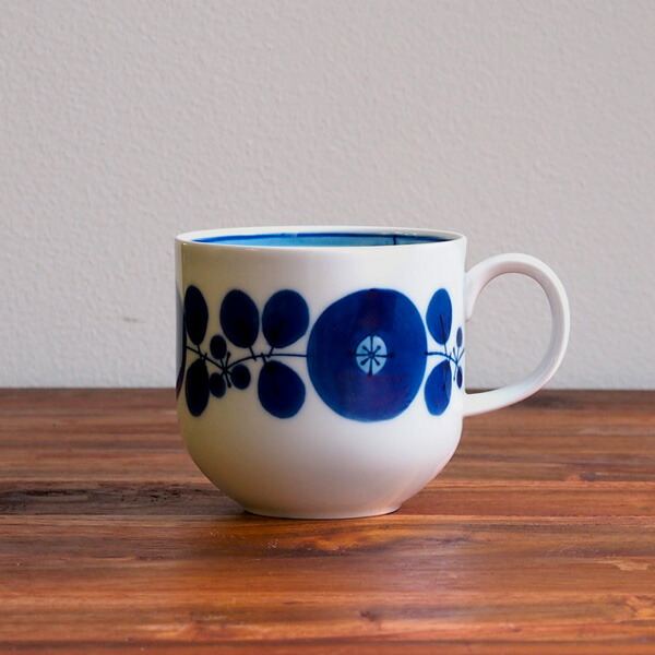 白山陶器　BLOOM　マグ　リース　/　HAKUSAN