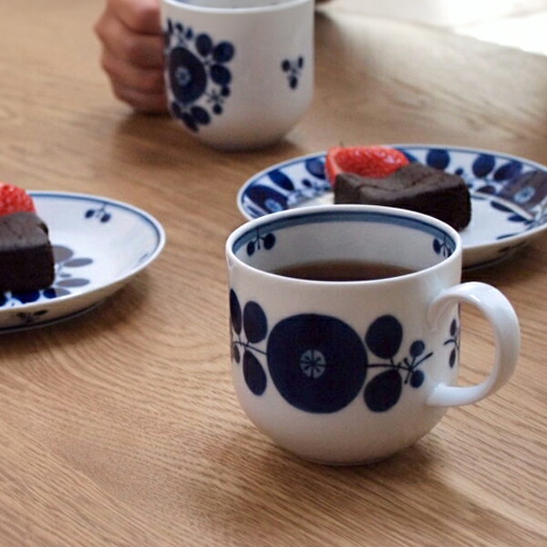 白山陶器　BLOOM　マグ　リース　/　HAKUSAN