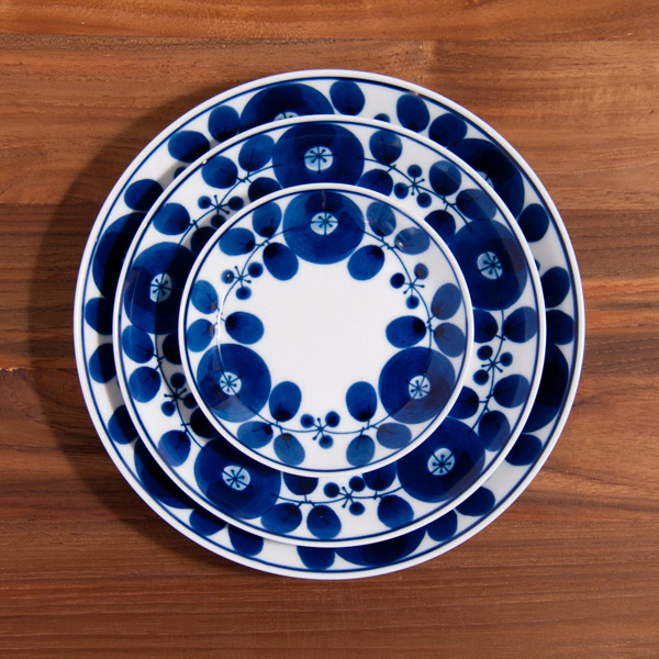 白山陶器　BLOOM　プレート　M　リース　/　HAKUSAN