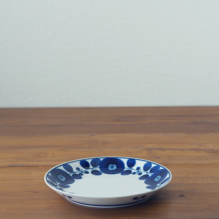 白山陶器　BLOOM　プレート　S　リース　/　HAKUSAN