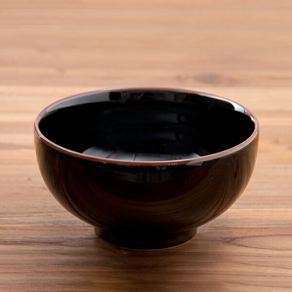 白山陶器　どんぶり　5寸深めん丼　天目　/　HAKUSAN