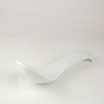 白山陶器　れんげ　白磁　/　HAKUSAN