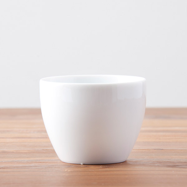 白山陶器　S-line　湯のみ猪口　白磁　/　HAKUSAN