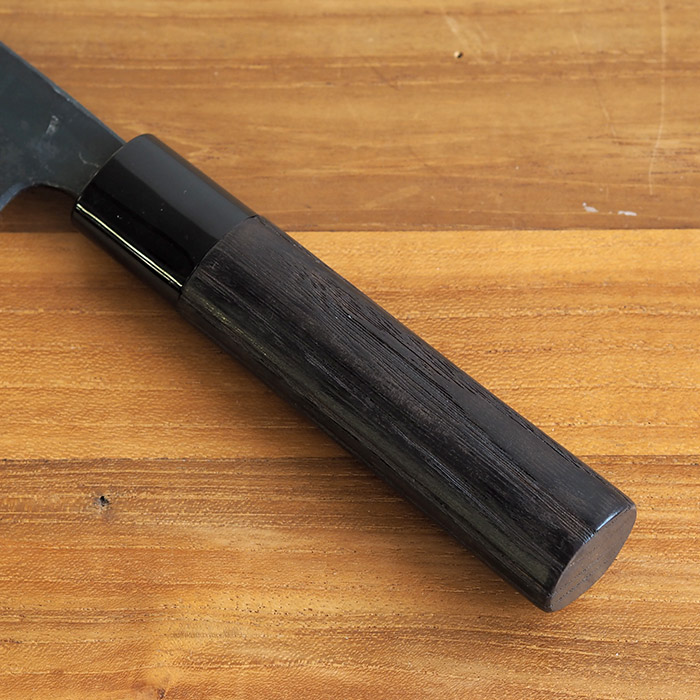 黒打両刃舟行包丁　150mm　※