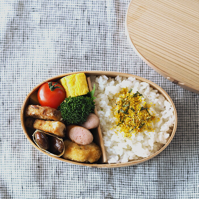 博多曲物　玉樹　弁当箱(だえん・豆)