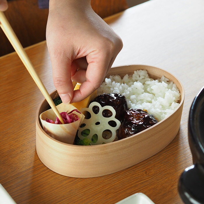 博多曲物　玉樹　弁当箱(だえん・小)