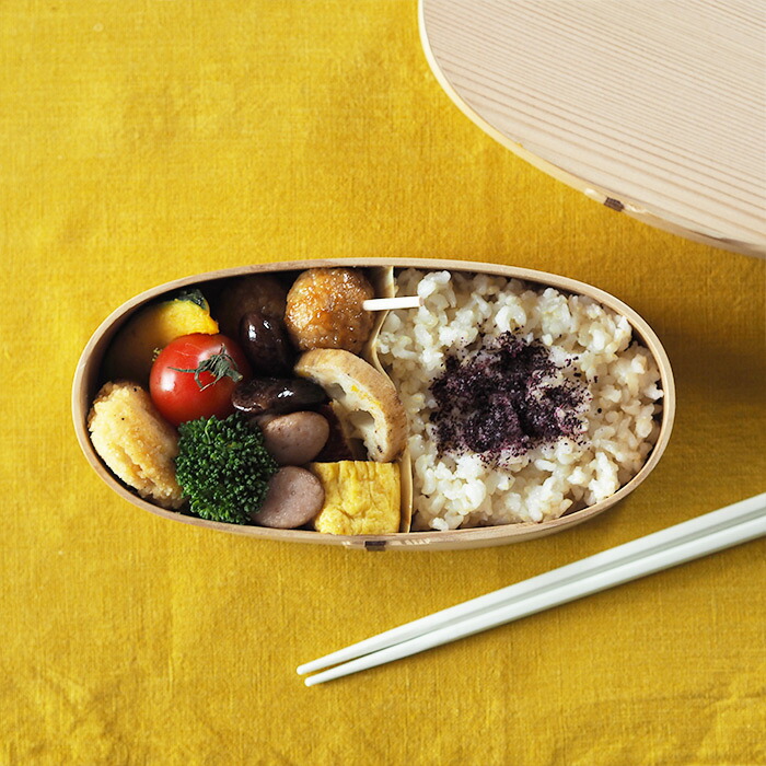 博多曲物　玉樹　弁当箱(だえん・スリム)