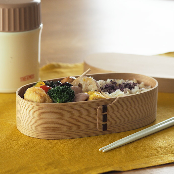 博多曲物　玉樹　弁当箱(だえん・スリム)