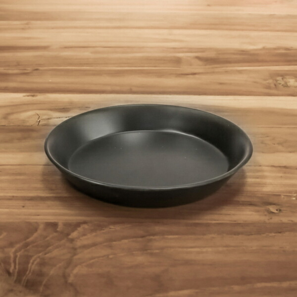 イデアコ　ウスモノ　プレート11cm　ブラック　/　ideaco　※