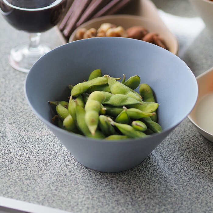 イデアコ　ウスモノ　ボウル　ブルー　/　ideaco　※