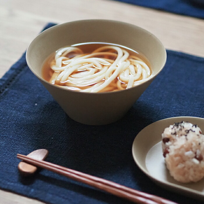 【取扱終了0312】イデアコ　ウスモノ　ボウル　ソイルベージュ　/　ideaco　※