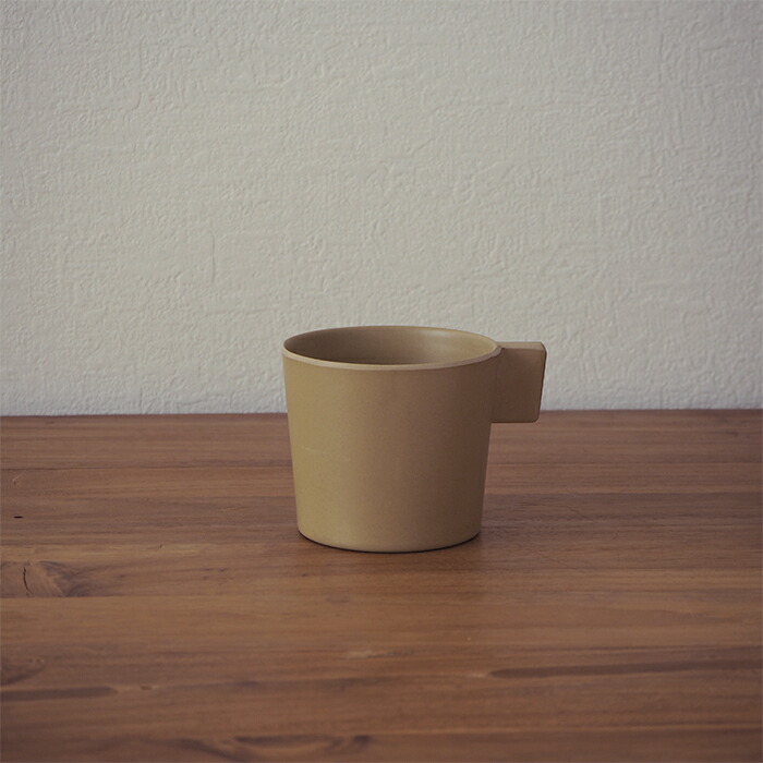 イデアコ　ウスモノ　カップ　ソイルベージュ　/　ideaco　※