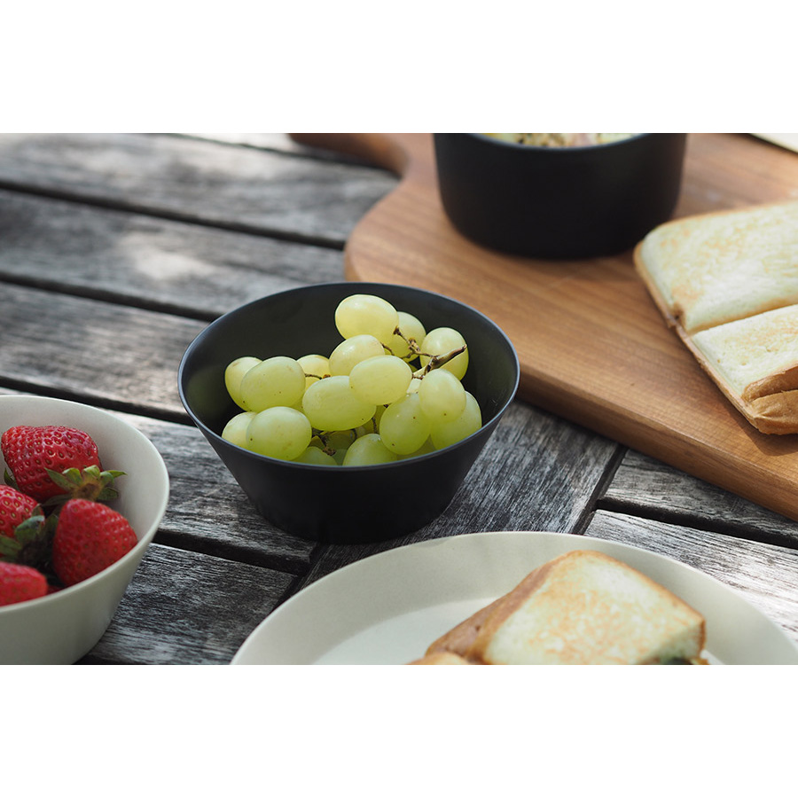 イデアコ　ウスモノ　ミニボウル　ブラック　/　ideaco　※