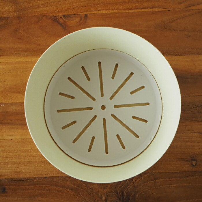 イデアコ　ウスモノ　サラダボウル　サンドホワイト　/　ideaco　※