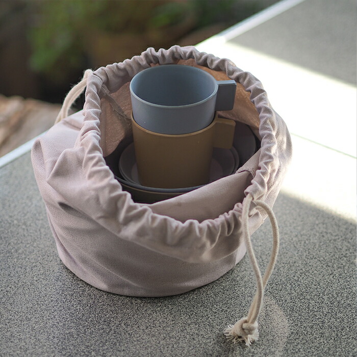 イデアコ　ウスモノ　サラダボウル　ブルー　/　ideaco　※