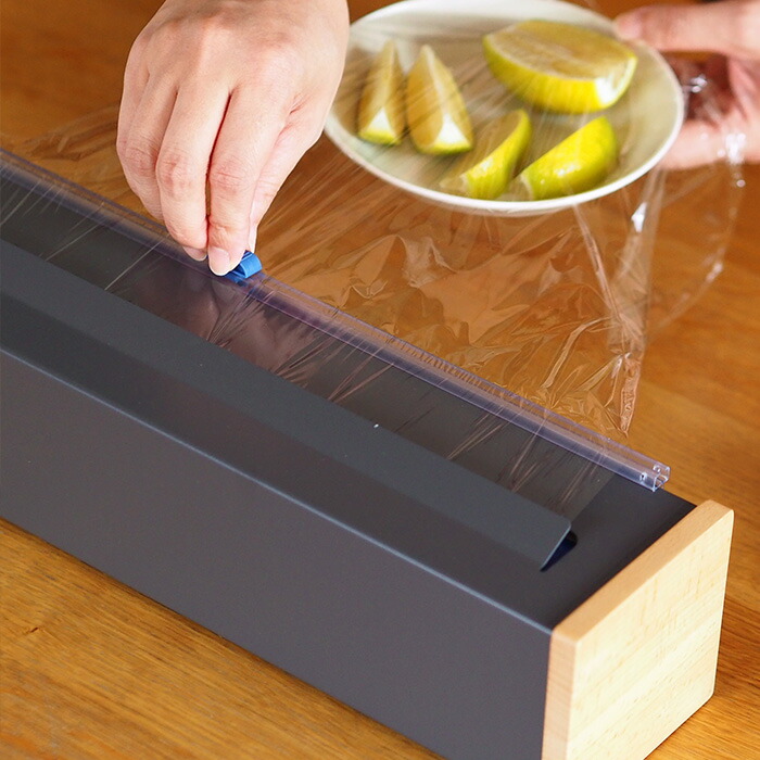 イデアコ　ラップケース　コストコフードラップ用　オフブラック　/　ideaco