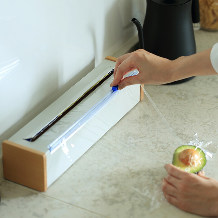 イデアコ　ラップケース　コストコフードラップ用　サンドホワイト　/　ideaco