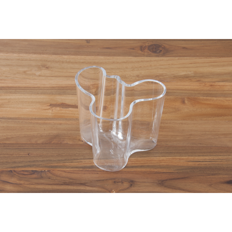 イッタラ　アルヴァ・アアルトコレクション　ベース　M　120mm　クリア　/　iittala　AlvarAaltoCollection