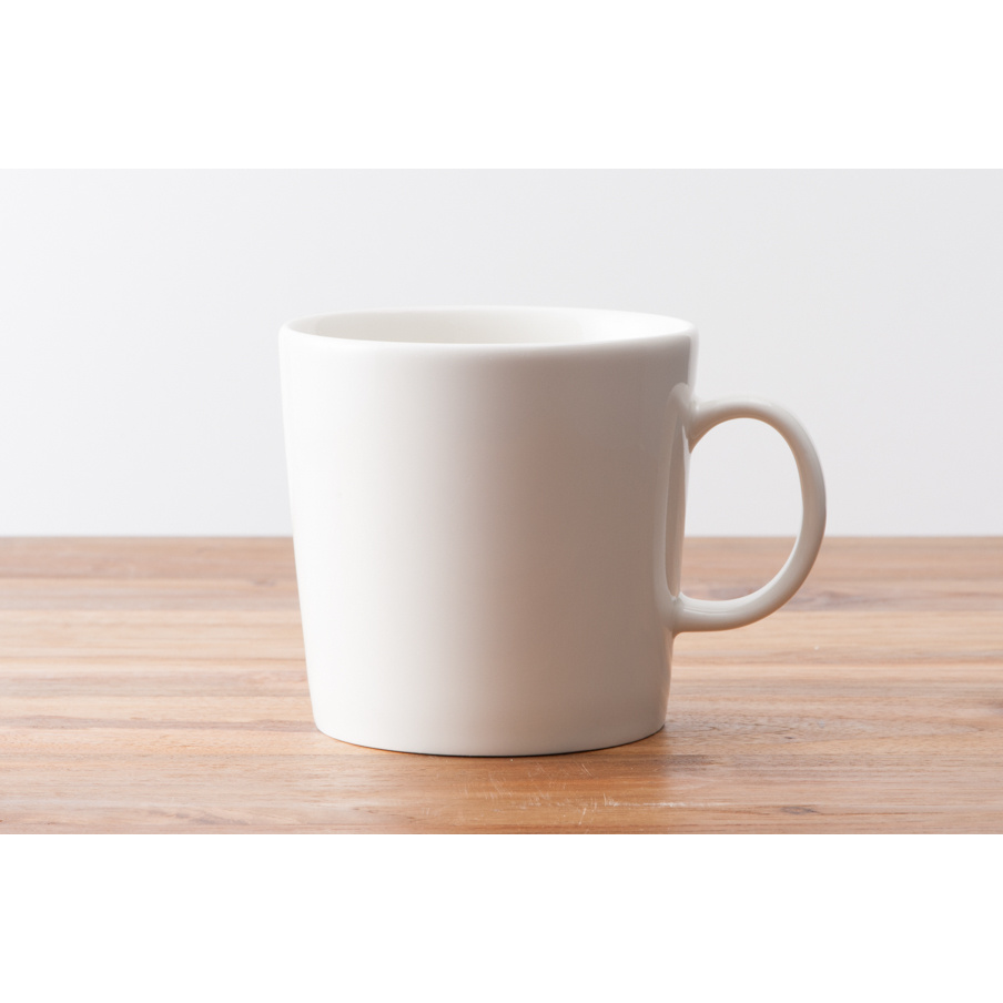 イッタラ　ティーマ　マグカップ　0.4L　ホワイト　/　iittala　TEEMAWH