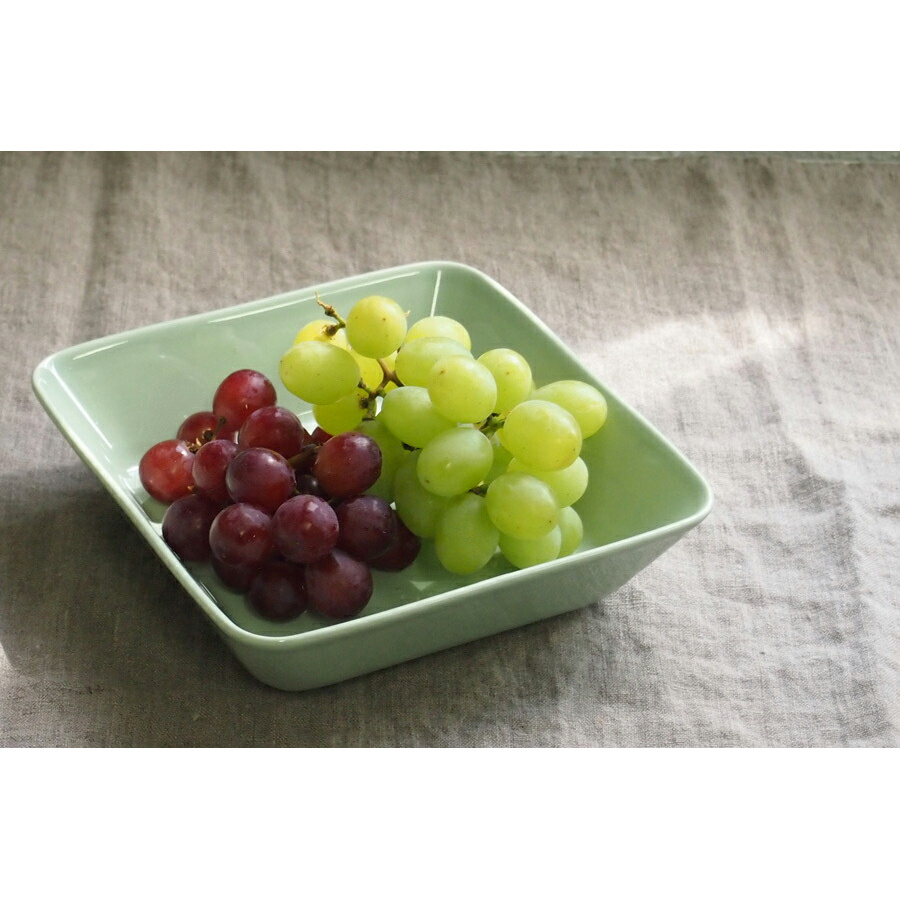 【取扱終了0424】イッタラ　ティーマ　スクエアプレート　16cm　セラドングリーン　/　iittala　TEEMA