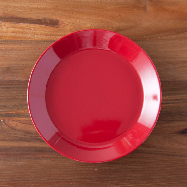 【取扱終了0312】【取扱終了0302】【限定】イッタラ　ティーマ　プレート　21cm　レッド　/　iittala　TEEMA　※