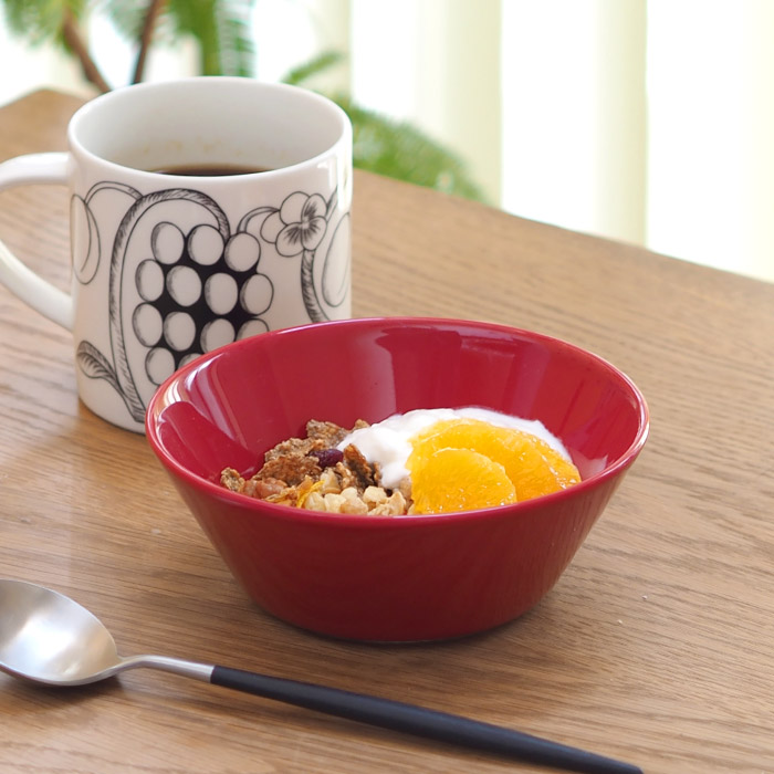 【限定】イッタラ　ティーマ　ボウル　15cm　レッド　/　iittala　TEEMA　※