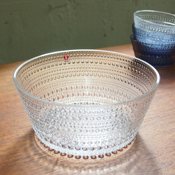 イッタラ　カステヘルミ　サービングボウル　1.4L　クリア　/　iittala　Kastehelmi