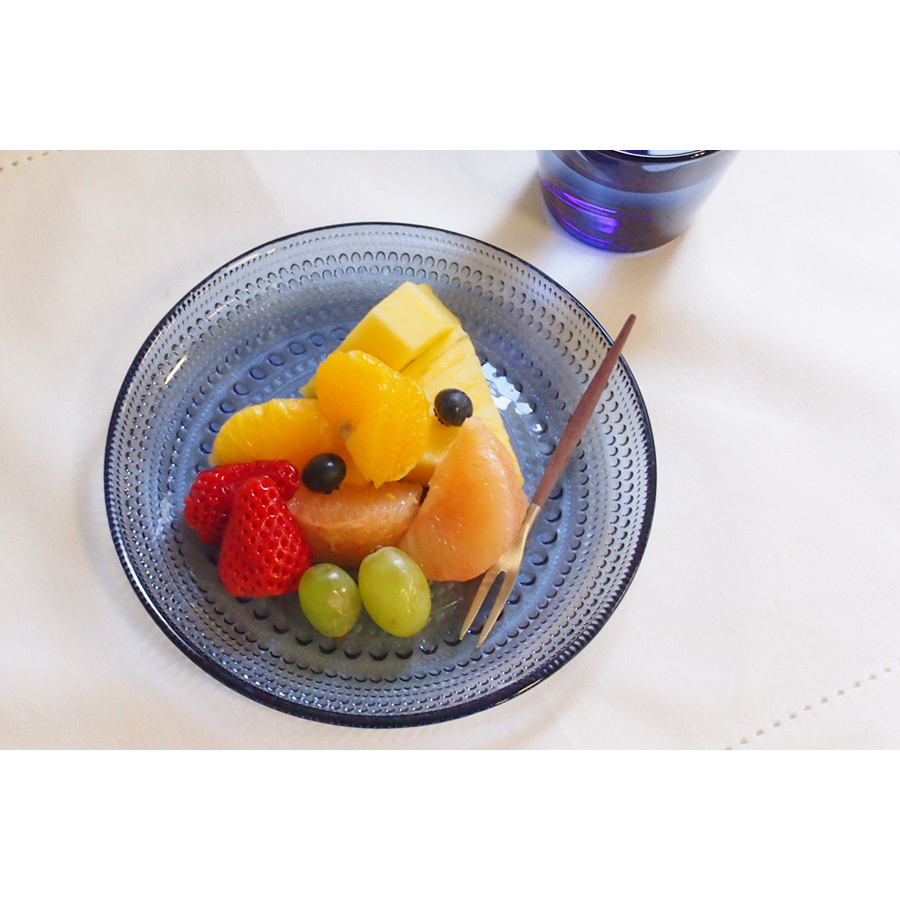 【取扱終了0107】【限定】イッタラ　カステヘルミ　プレート　17cm　レイン　/　iittala　Kastehelmi　　※