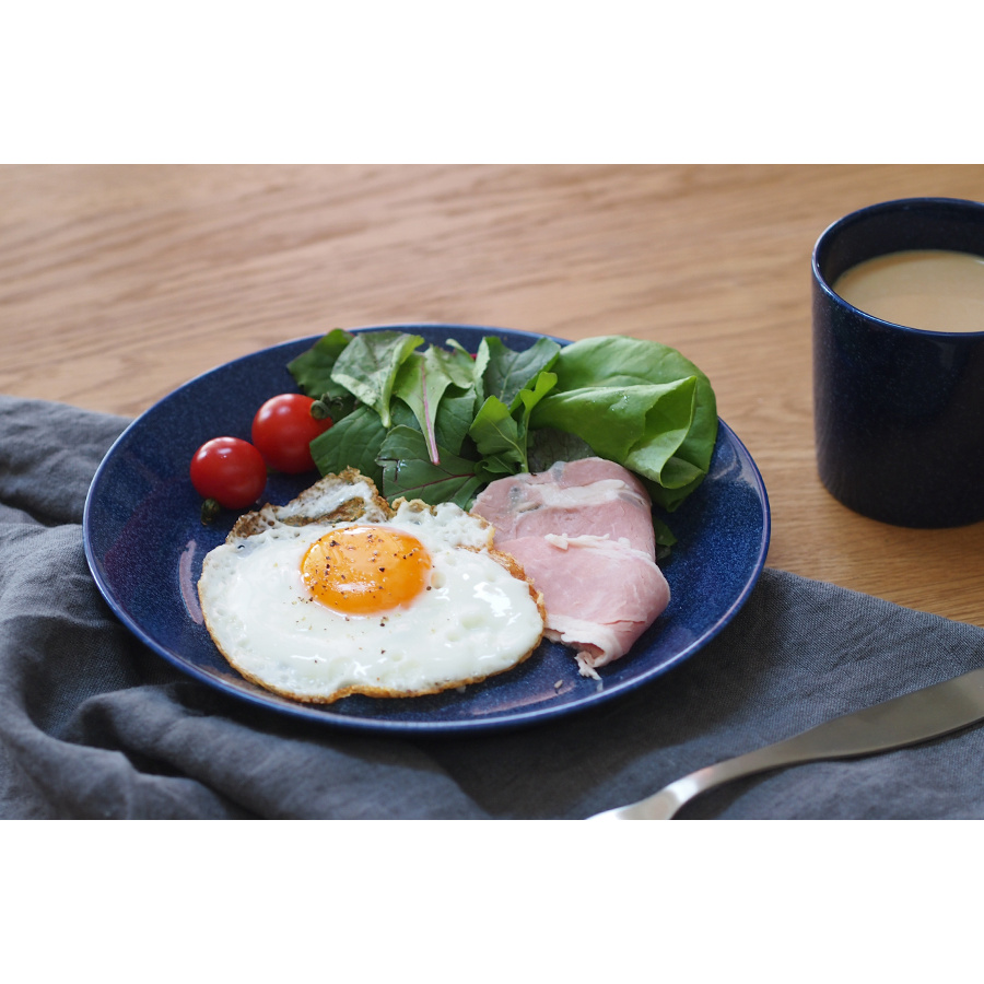 【取扱終了0817】イッタラ　ティーマ　プレート　21cm　ドッテドブルー　/　iittala　TEEMA　※