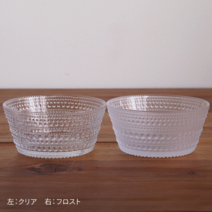 イッタラ　カステヘルミ　ボウル　230ml　クリア　/　iittala　Kastehelmi