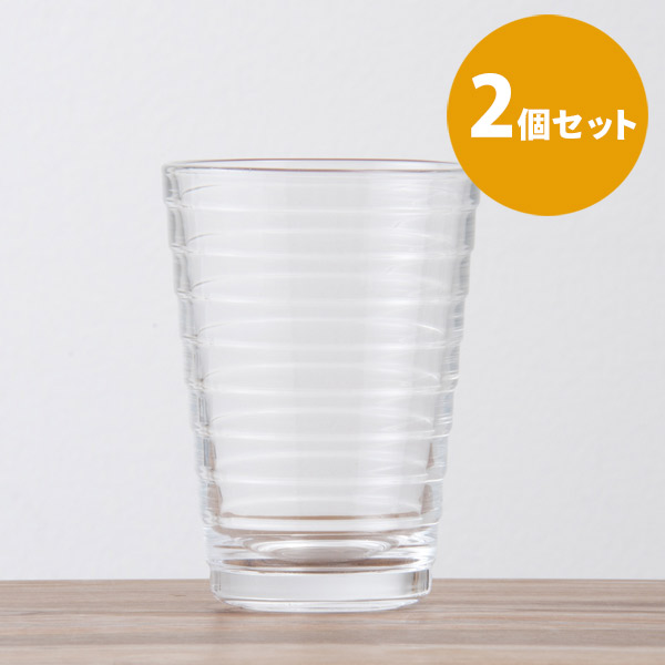 ■【2個セット】イッタラ　アイノ・アアルト　ハイボール　クリア　/　iittala　AinoAalto